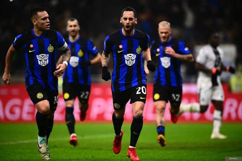 Inter Milan Rebut Pucuk Klasemen Liga Italia Usai Taklukkan Udinese 4-0