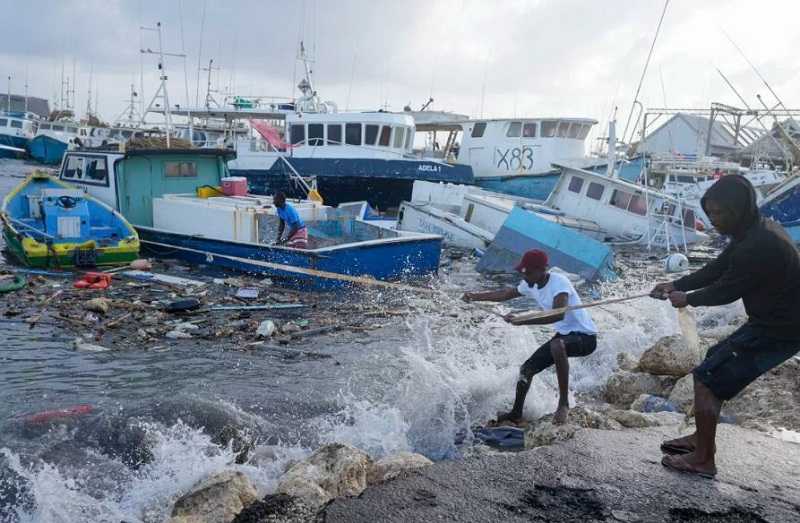 IOM: Lebih dari 200 Ribu Orang akan Terdampak Badai Beryl