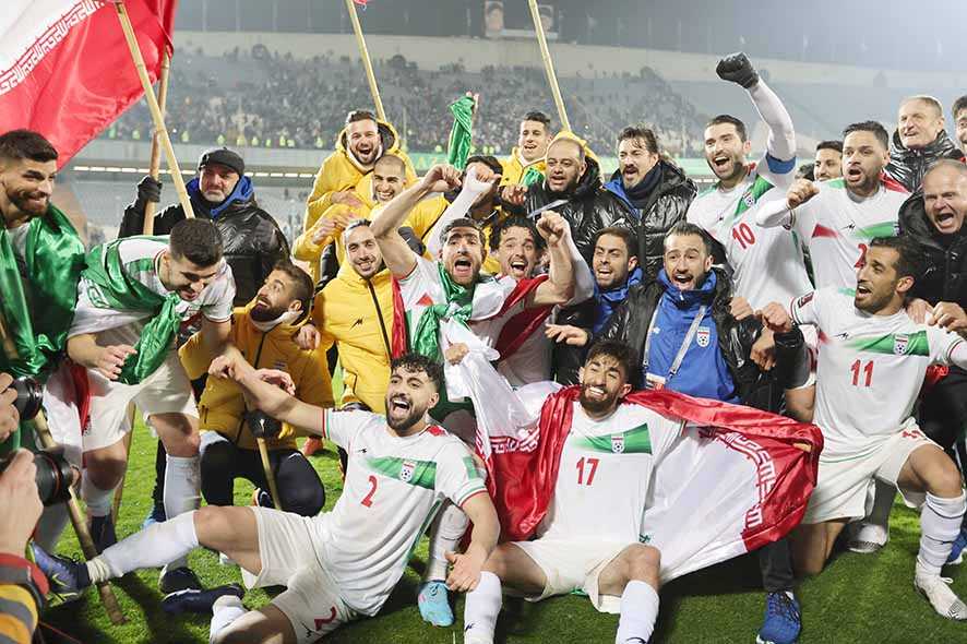 Iran Wakil Asia Pertama ke Piala Dunia 2022