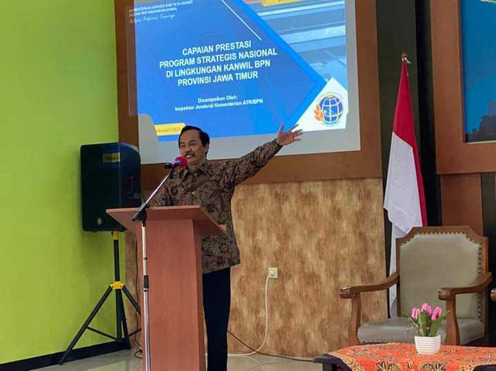 Irjen ATR/BPN Luruskan Informasi  tentang Dua Pejabatnya yang Ditahan KPK