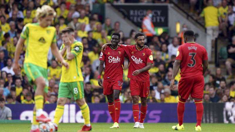 Ismailla Sarr Antar Watford Menangi Duel Tim Promosi Kontra Norwich