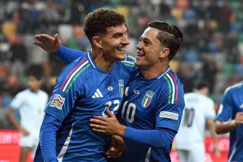 Italia Hancurkan Israel dengan Skor Telak 4-1