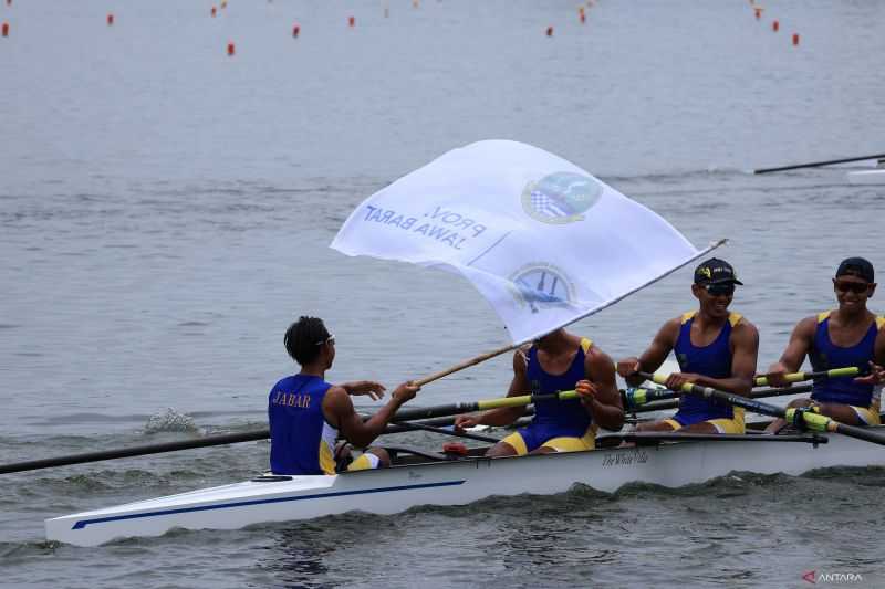 Jabar amankan enam dari delapan emas final dayung rowing