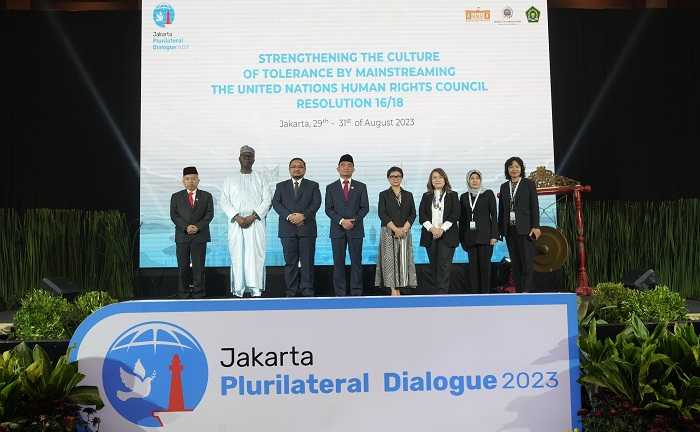 Jakarta Plurilateral Dialogue 2023 Resmi Dibuka, Ajak Menguatkan Toleransi Antar Umat Beragama