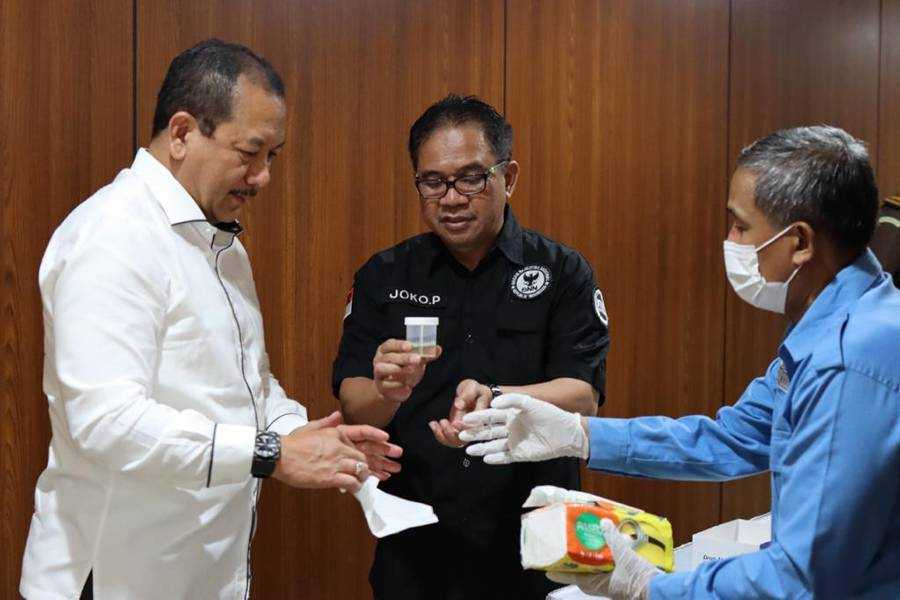 Jaksa Agung Muda Gelar Tes Urine Narkotika