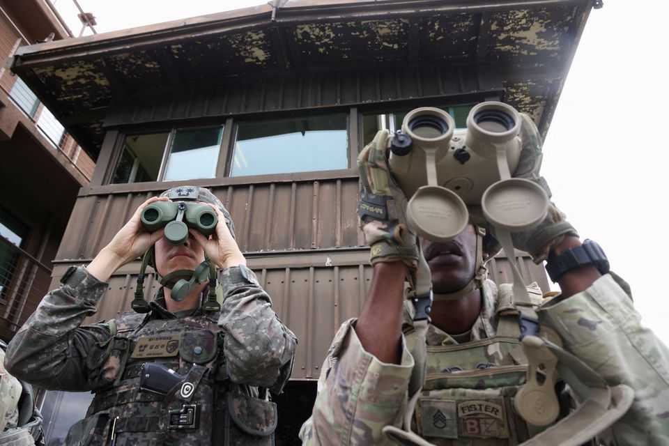 Jalin Kemesraan, Memojokkan Korut! AS dan Korea Selatan Latihan Militer Cegah Perang Nuklir