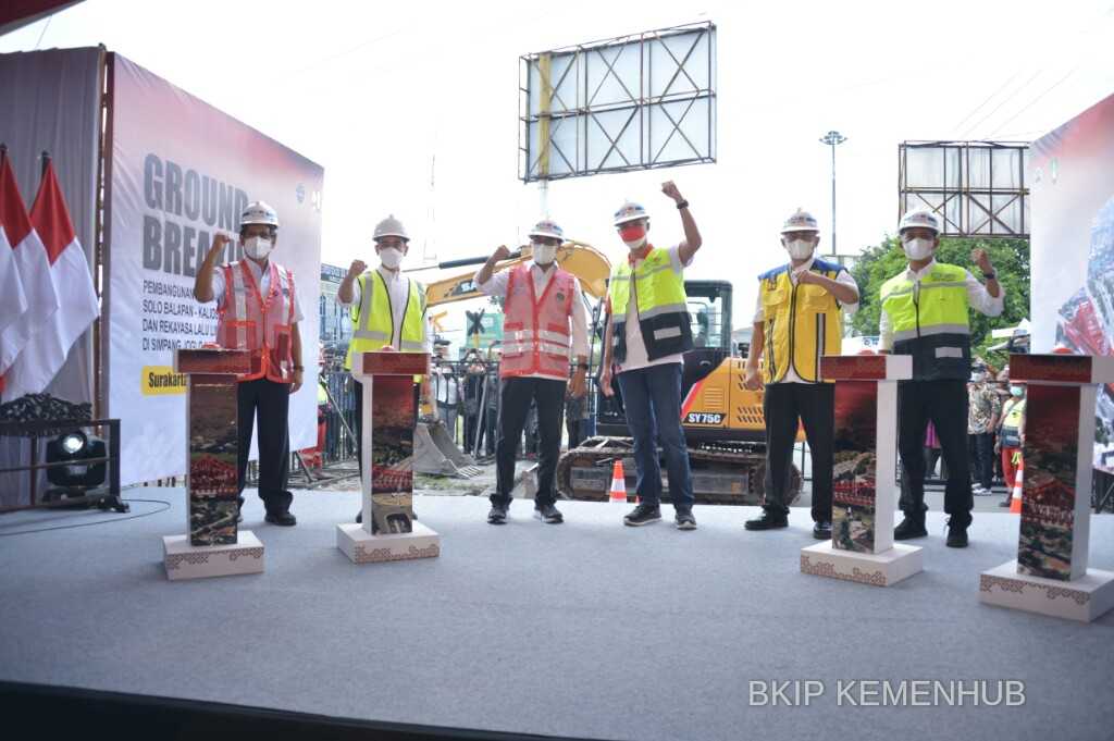 Jalur KA Layang Terpanjang di Indonesia Dibangun di Jateng