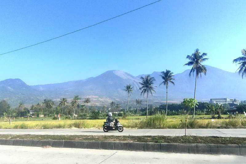 Jalur Pendakian Gunung Guntur Ditutup Akibat Kebakaran