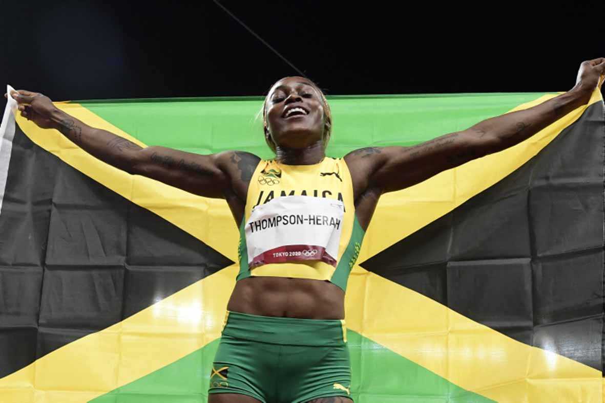 Jamaika Sapu Bersih Medali Lari 100 M Putri