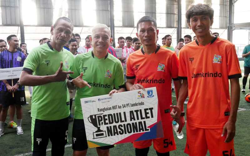 Jamkrindo Beri Bantuan kepada Empat Mantan Atlet Nasional 2