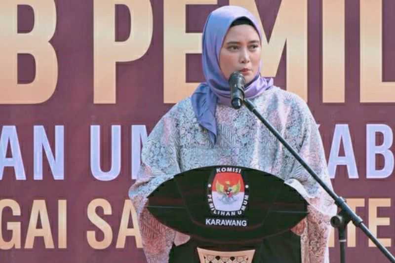 Jangan Golput, KPU Karawang Targetkan Partisipasi Pemilih 85 Persen pada Pemilu 2024