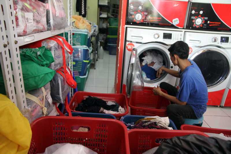 Jasa Laundry Kiloan Meningkat Pasca Libur Lebaran 1