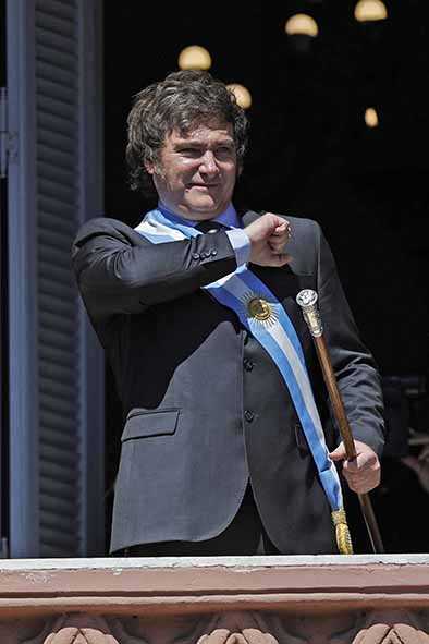 Javier Milei Dilantik Sebagai  Presiden Argentina yang Baru