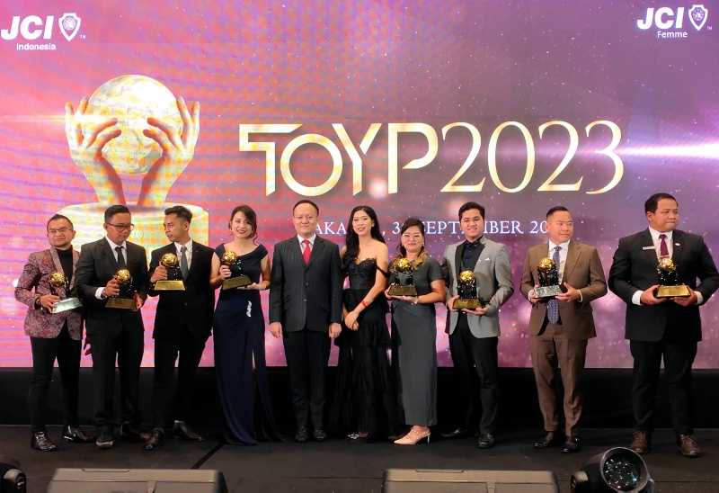 JCI Indonesia Gelar Acara Penghargaan TOYP (Ten Outstanding Young Person) 2023 3