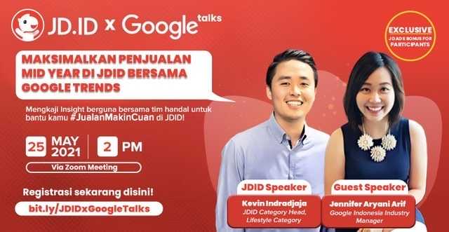 JD.ID Gelar 'Seller Gathering 2021' Bersama Google Indonesia