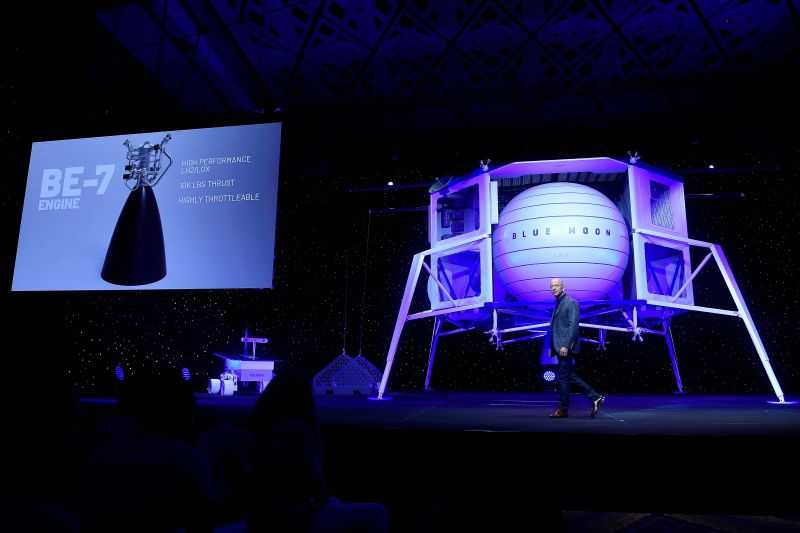 Jeff Bezos Kalah dari SpaceX di Meja Hijau untuk Proyek ke Bulan, Bagaimana Kelanjutannya