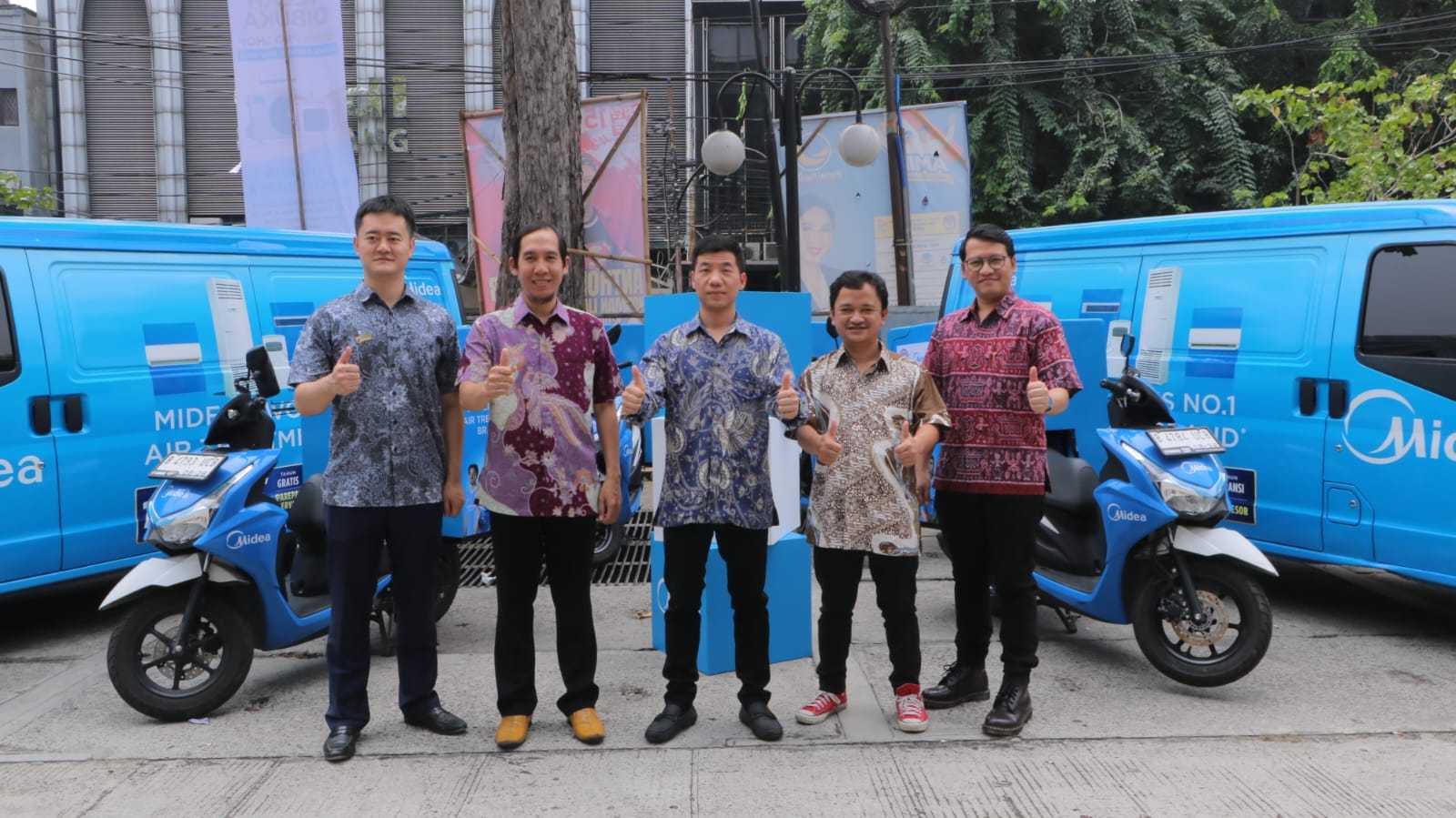 Jelang Akhir Tahun, Midea Luncurkan Layanan Midea Mobile Service di Jakarta