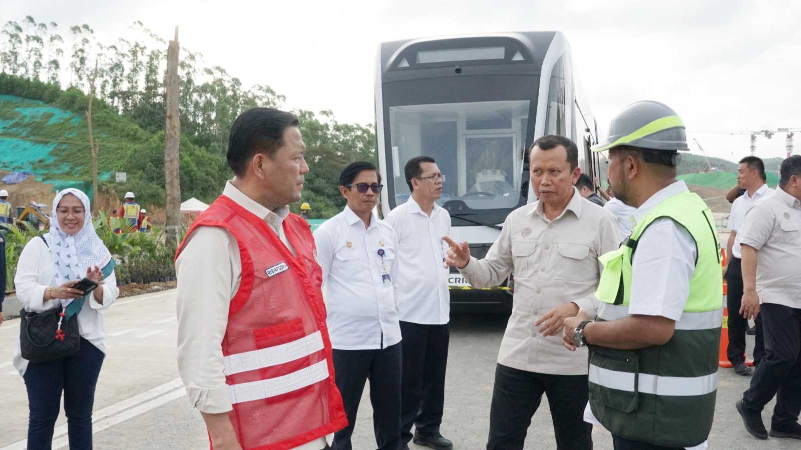 Jelang HUT RI, Dirjen Hubdat Cek Kesiapan Transportasi Darat di IKN