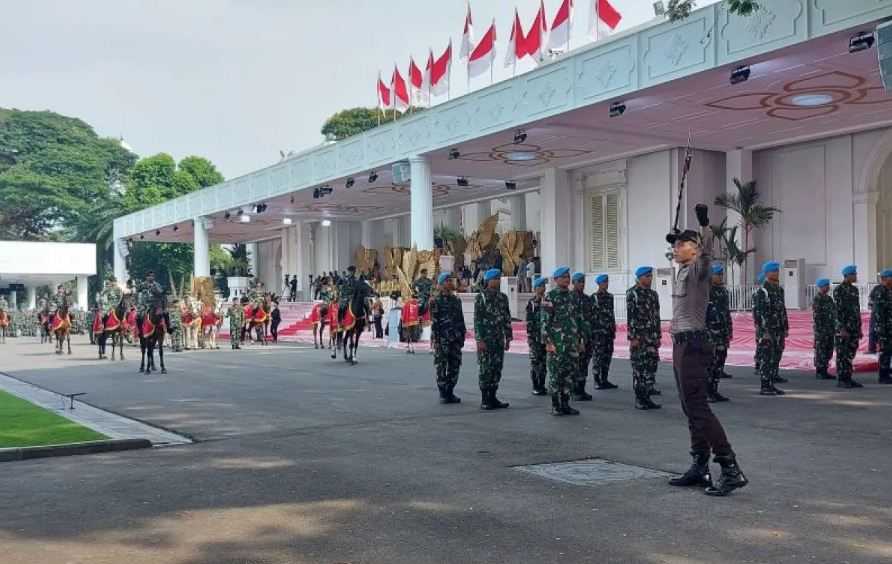 Jelang HUT RI, Istana Gelar Gladi Kotor Upacara Detik-Detik Proklamasi