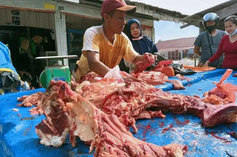 Jelang Ramadhan, Harga Daging Sapi Tembus Rp140.000 di Pekanbaru