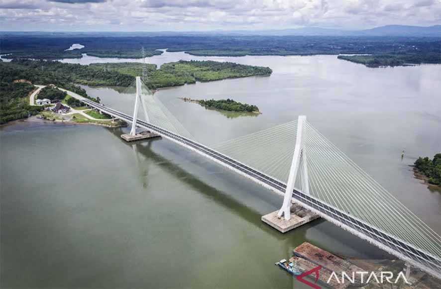 Jembatan Pulau Balang Tampung Lalu Lintas ke IKN