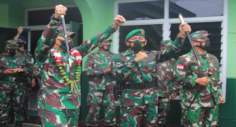 Jenderal Baret Merah Sambangi Dua Kabupaten di Papua 