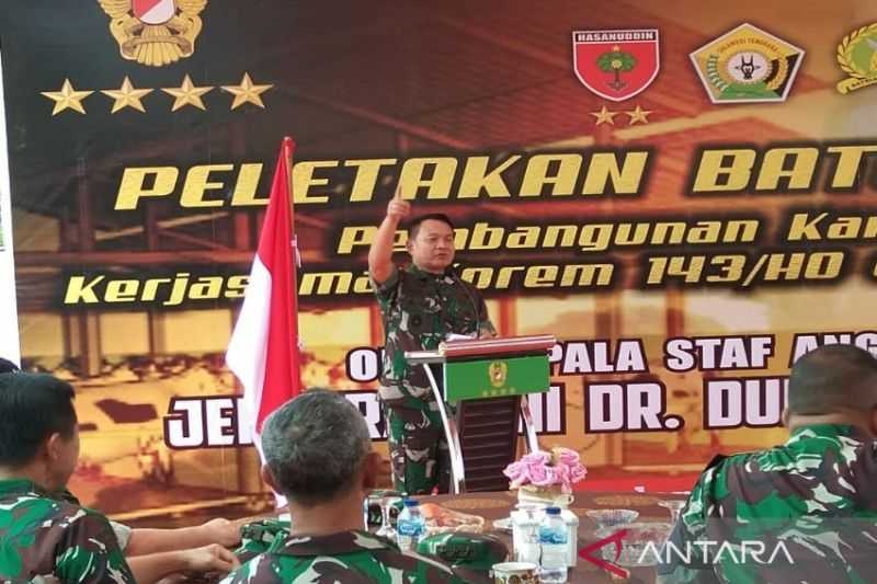 Jenderal Bintang Empat Ini Perintahkan Prajurit TNI AD 'Turun Gunung' Bantu Masyarakat