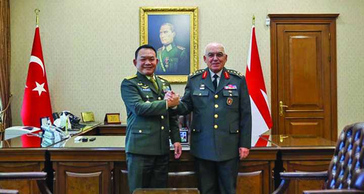 Jenderal Dudung dan Jenderal Musa Jalin Kerja Sama Militer