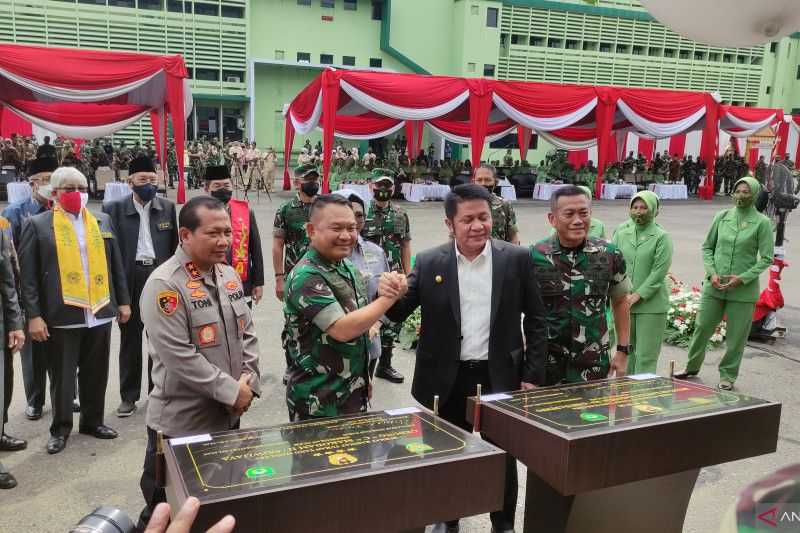Jenderal Dudung Perkuat Infrastruktur di TNI AD, Dua Markas Baru Ini Diresmikan