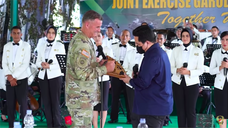 Jenderal Tentara Amerika Berkata pada Menteri Erick Thohir: Terima Kasih Telah Berteman dengan Jenderal Andika, Apa Maksudnya?