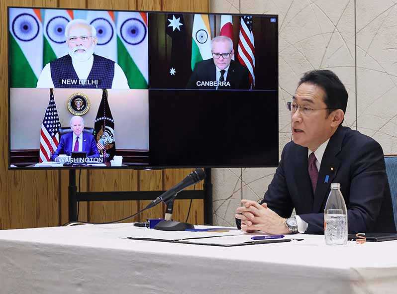Jepang akan Bahas Koordinasi Ruang Angkasa di KTT Quad