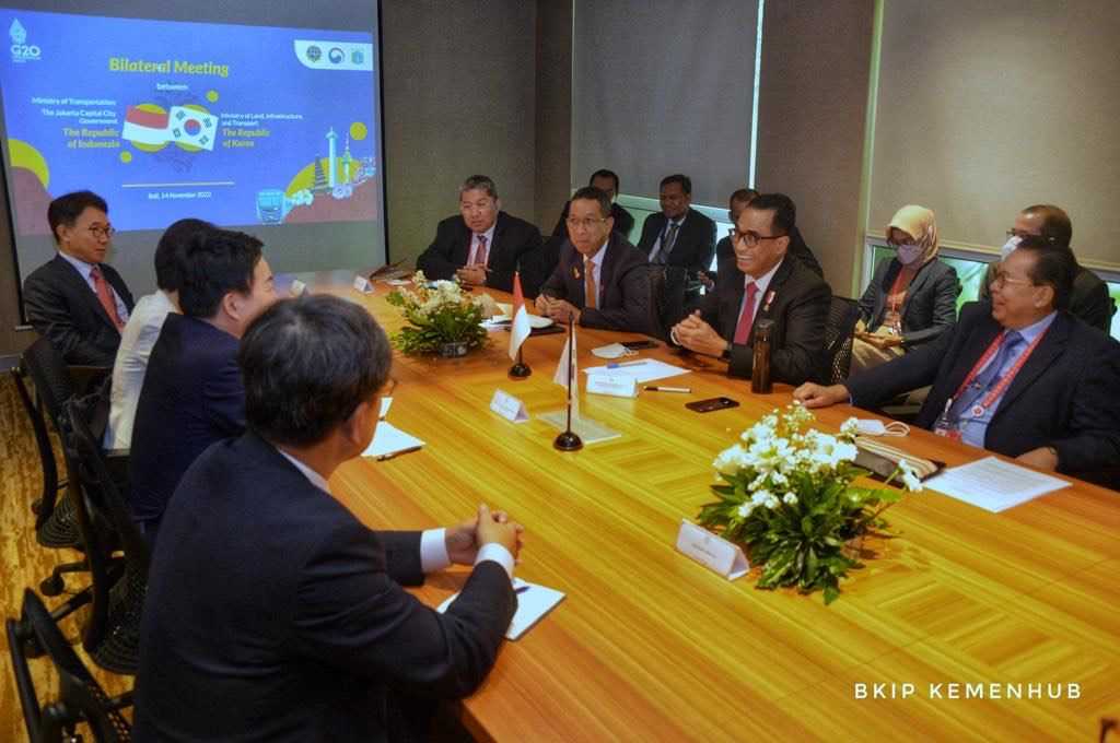 Jepang dan Korsel Komitmen Tingkatkan Kerja Sama Bidang Transportasi dengan Indonesia