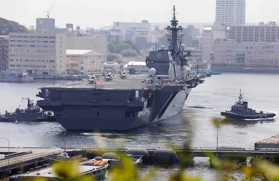 Jepang Kirim Kapal Induk ke Pasifik