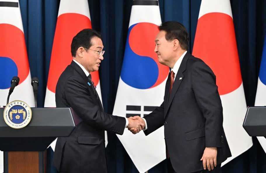 Jepang-Korsel Sepakat Perbaiki Hubungan Bilateral
