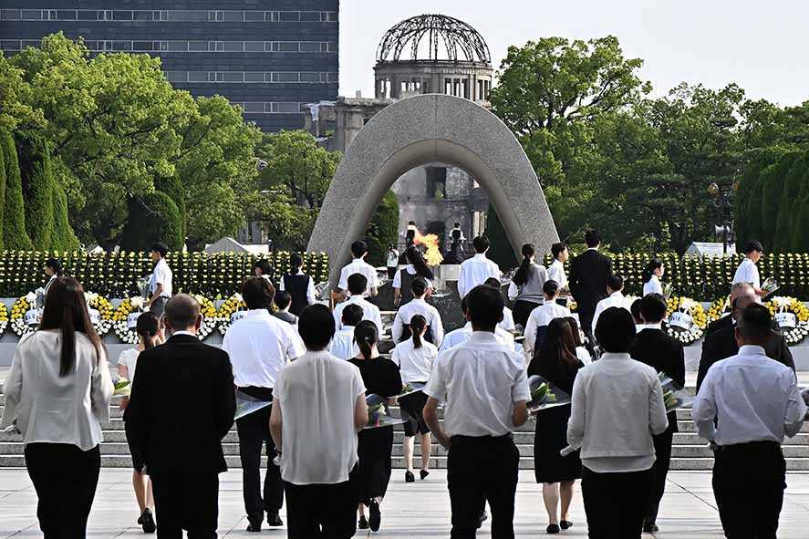 Jepang Peringati Serangan Bom Atom Hiroshima