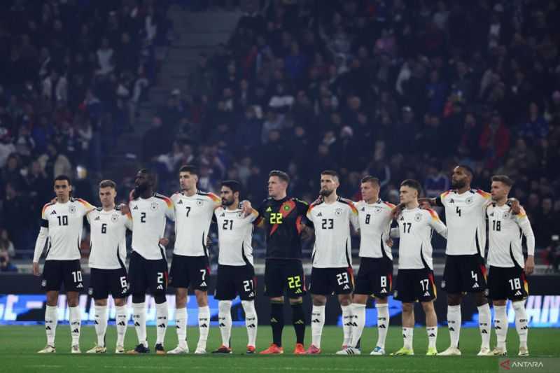 Jerman Ditahan Imbang 0-0 Ukraina di Laga Persahabatan