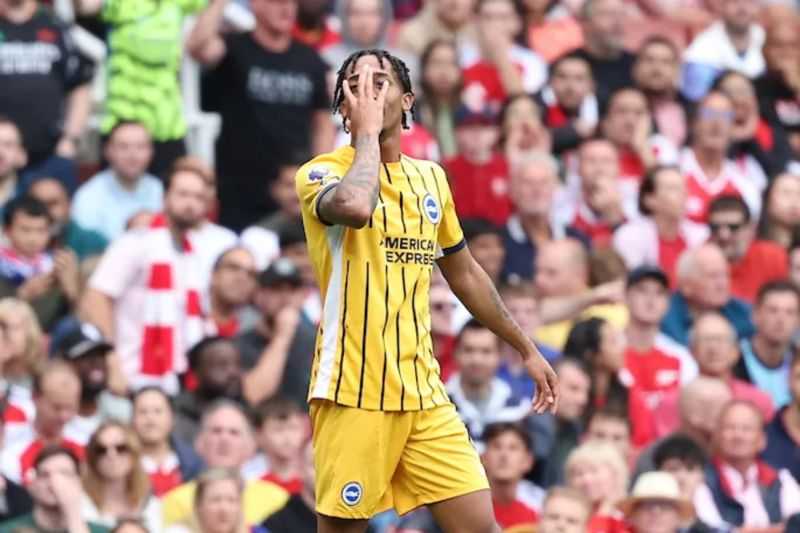 Joao Pedro Bawa Brighton Curi Satu Poin dari Kandang Arsenal pada Laga di Liga Inggris