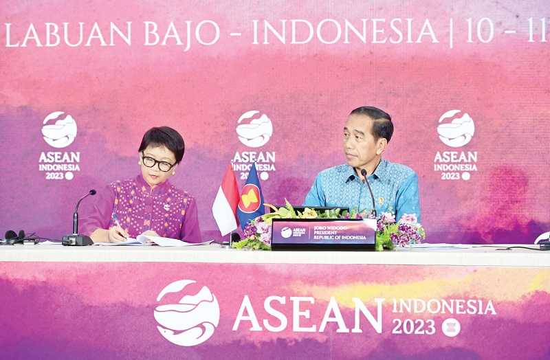 Jokowi Ajak ASEAN Kurangi Ketegangan di Indo-Pasifik