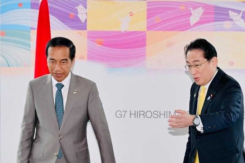 Jokowi dan Kishida Bahas Peningkatan Kemitraan RI-Jepang