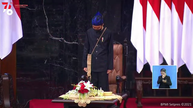 Jokowi Hadiri Sidang Tahunan dengan Baju Adat Baduy, Ada Apa?
