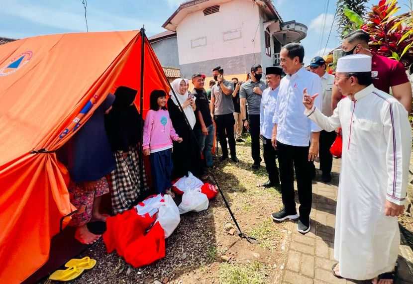 Jokowi Pastikan Pembangunan Rumah Relokasi Korban Gempa Cianjur Dimulai