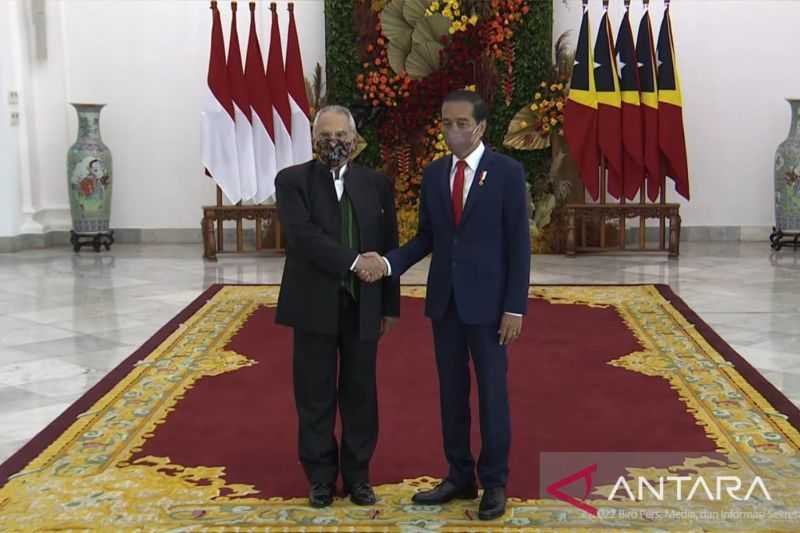 Jokowi Sambut Jose Ramos Horta di Istana Bogor, Sepakati Kerjasama Indonesia-Timor Leste