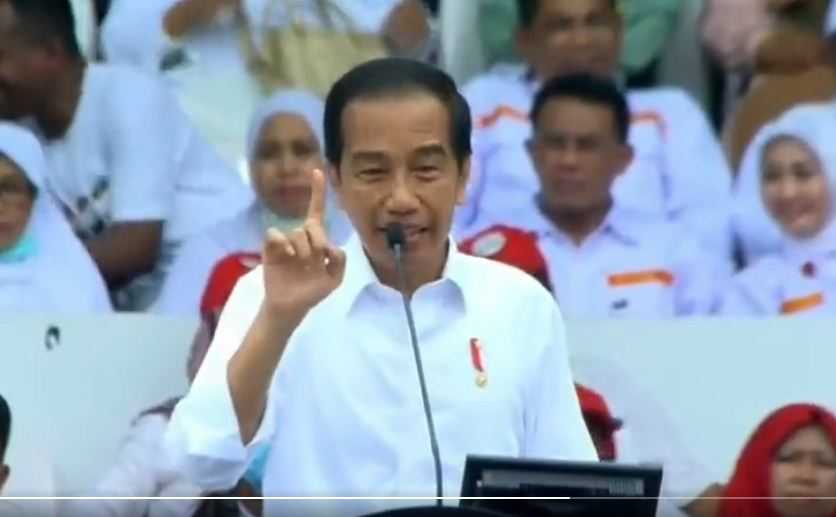 Jokowi Sebut Ekonomi Ri Tumbuh 5 72 Persen Saat Negara Lain Resesi