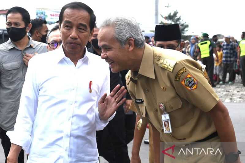 Jokowi Sebut Ganjar Pranowo Pemimpin Yang Dekat Dengan Rakyat Koran 