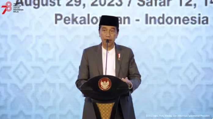 Jokowi Sebut Muktamar Sufi Tingkatkan Kepercayaan Dunia pada Indonesia