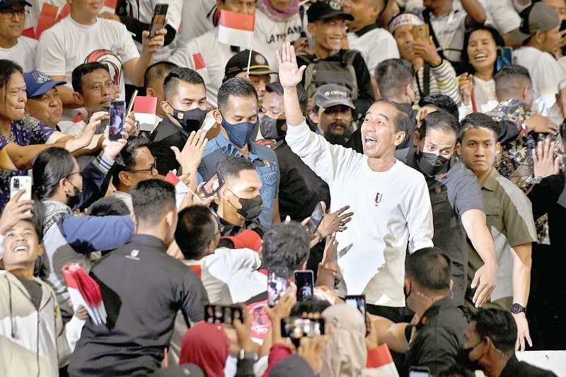 Jokowi Tegaskan Indonesia Butuh Pemimpin Pemberani