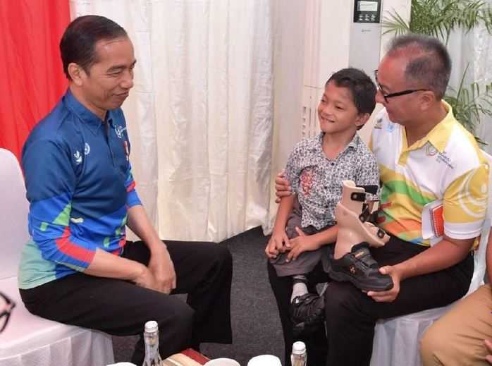 Jokowi Tekankan Kesejahteraan Penyandang Disabilitas Terus Ditingkatkan