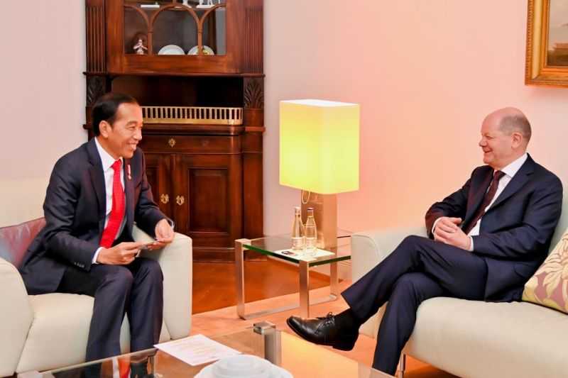 Jokowi Tekankan Pentingnya Hubungan Ekonomi Setara dengan Jerman dan UE