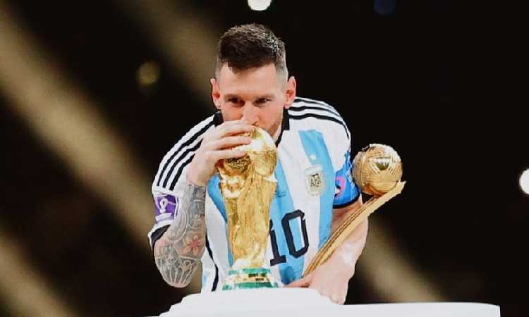 Juara Piala Dunia, Messi Ogah Pensiun dari Argentina