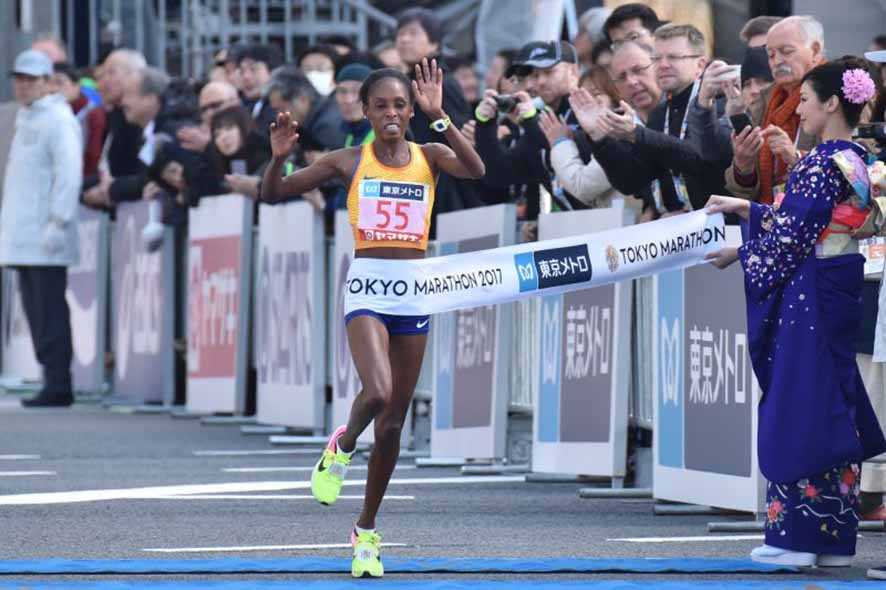Juara Tokyo Marathon 2017 asal Kenya Diskors 8 Tahun Karena Doping